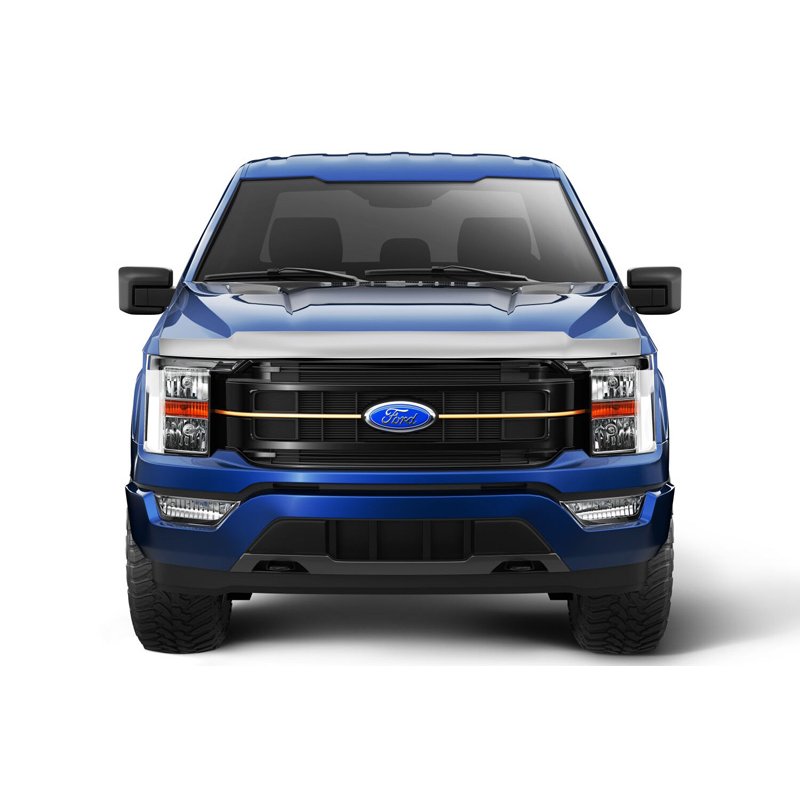 Husky Liners | Aeroskin Hood Protector; Chrome - F-150 2021-2025