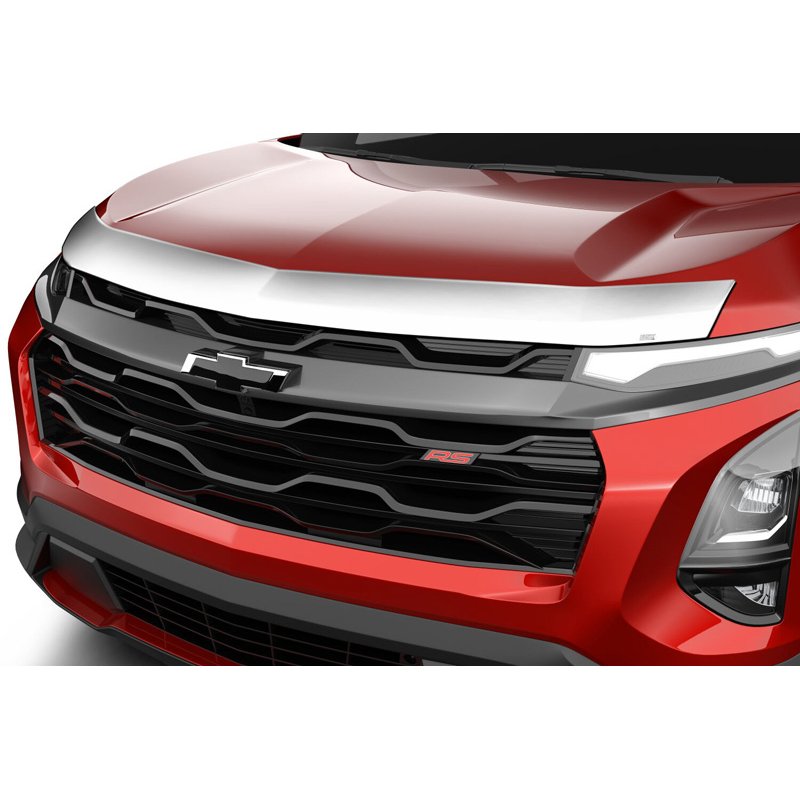 Husky Liners | Aeroskin Hood Protector; Chrome - Pilot 3.5L 2023-2025