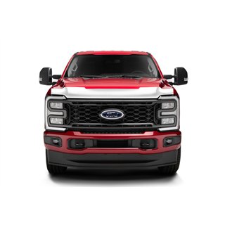 Husky Liners | Aeroskin Hood Protector; Chrome - F-250 / F-350 2023-2025