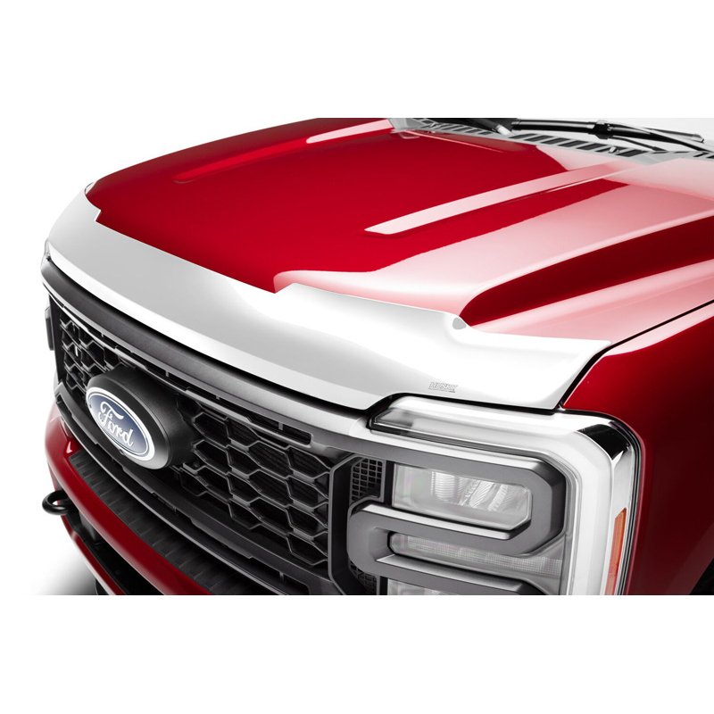 Husky Liners | Aeroskin Hood Protector; Chrome - F-250 / F-350 2023-2025