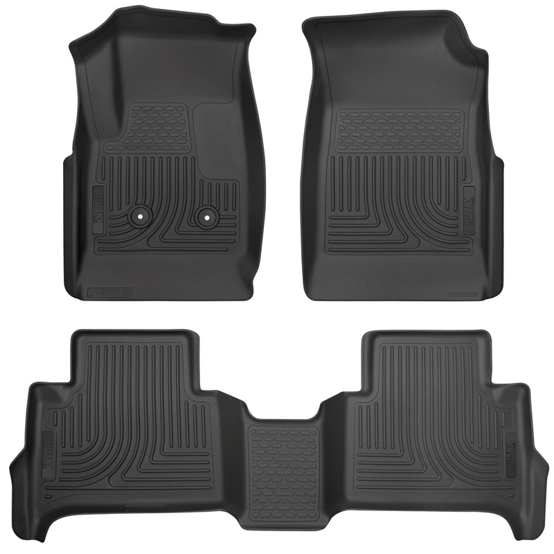 Husky Liners | Weatherbeater - Front & 2nd Seat Floor Liners - Avant & Arrière - Colorado / Canyon 2015-2022