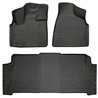 Husky Liners | Weatherbeater - Front & 2nd Seat Floor Liners - Front & Rear - Town & Country / Grand Caravan 2008-2020