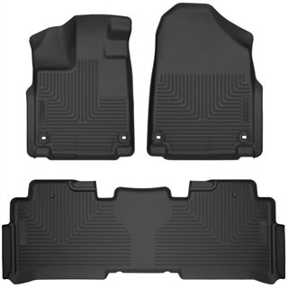 Husky Liners | Weatherbeater - Front & 2nd Seat Floor Liners - Avant & Arrière - Odyssey 3.5L 2018-2025