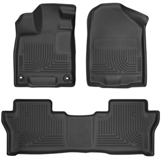 Husky Liners | Weatherbeater - Front & 2nd Seat Floor Liners - Avant & Arrière - Passport 3.5L 2019-2025