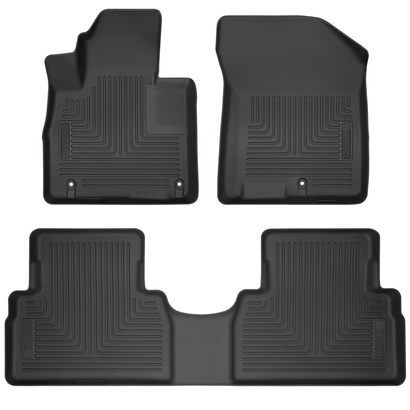 Husky Liners | Weatherbeater - Front & 2nd Seat Floor Liners - Avant & Arrière - Santa Fe 2.0T / 2.4L 2019-2020