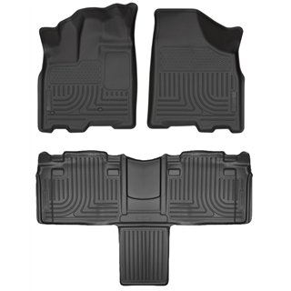 Husky Liners | Weatherbeater - Front & 2nd Seat Floor Liners - Avant & Arrière - Sienna 2.7L / 3.5L 2011-2020