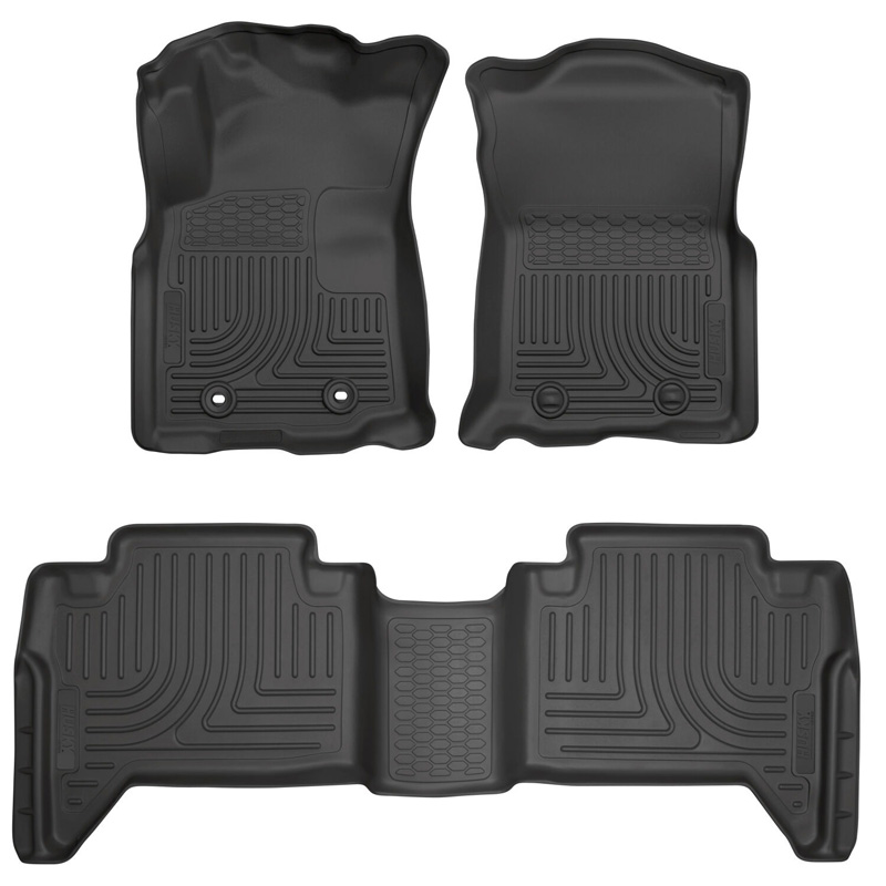 Husky Liners | Weatherbeater - Front & 2nd Seat Floor Liners - Avant & Arrière - Tacoma 2.7L / 3.5L 2016-2017