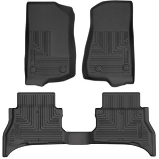 Husky Liners | Weatherbeater - Front & 2nd Seat Floor Liners - Avant & Arrière - Wrangler (4xe) 2.0T 2021-2025