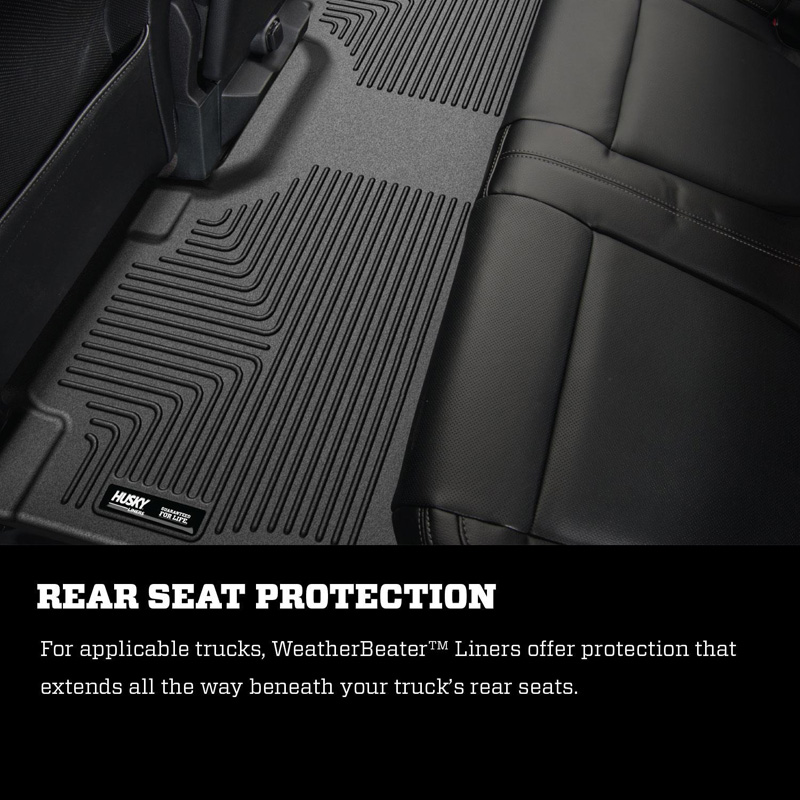 Husky Liners | Weatherbeater - Front & 2nd Seat Floor Liners - Tacoma 2.4T 2024