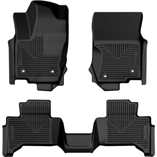 Husky Liners | Weatherbeater - Front & 2nd Seat Floor Liners - GX550 / Land Cruiser 2024-2025