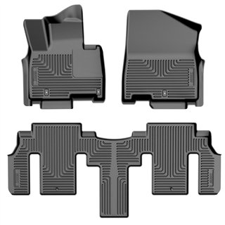 Husky Liners | Weatherbeater - Front & 2nd Seat Floor Liners - Avant & Arrière - Carnival 3.5L 2022-2025