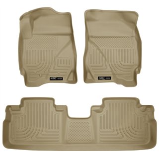 Husky Liners | Weatherbeater - Front & 2nd Seat Floor Liners - Escape / Tribute / Mariner 2.5L / 3.0L 2009-2012