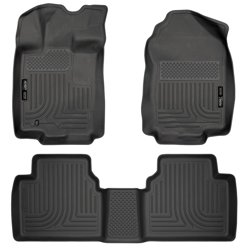 Husky Liners | Weatherbeater - Front & 2nd Seat Floor Liners - Front & Rear - Fusion / MKZ / Zephyr / Milan 2006-2012