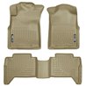 Husky Liners | Weatherbeater - Front & 2nd Seat Floor Liners (Footwell Coverage) - Tacoma 2.7L / 4.0L 2005-2015