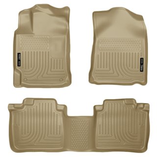 Husky Liners | Weatherbeater - Front & 2nd Seat Floor Liners - RX350 / RX450h 3.5L / 3.3L 2010-2015