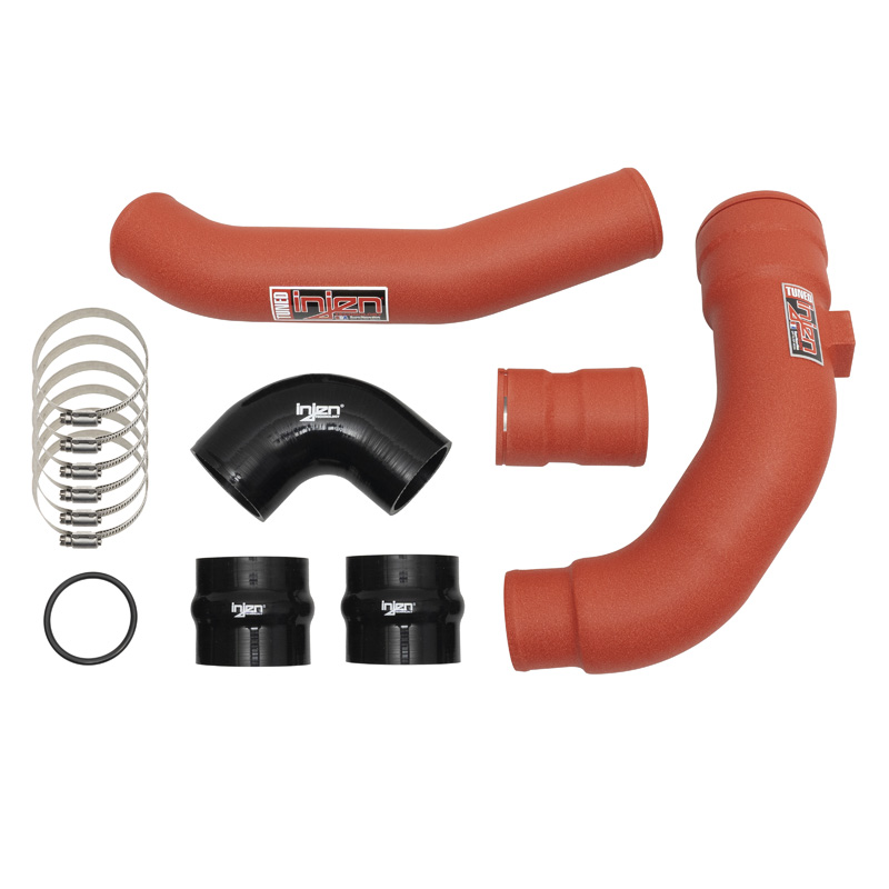 Injen | SES Wrinkle Red Intercooler Pipes - F-250 / F-350 2017-2022