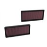 K&N | 33-3183 Replacement Air Filter - Mercedes-Benz 4.0T 2018-2024
