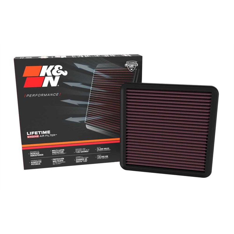 K&N | 33-5131 Replacement Air Filter - Elantra N 2.0T 2022-2025