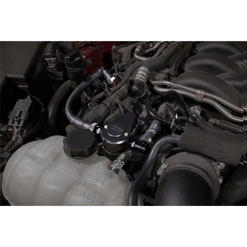 K&N | 81-0802 Catch Can Oil Separator Ford Mustang 5.0L - Mustang 2.3T / 5.0L / 5.2L 2018-2023