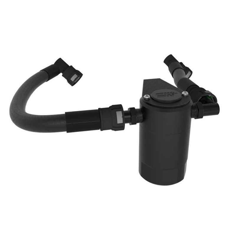 K&N | 81-0802 Catch Can Oil Separator Ford Mustang 5.0L - Mustang 2.3T / 5.0L / 5.2L 2018-2023
