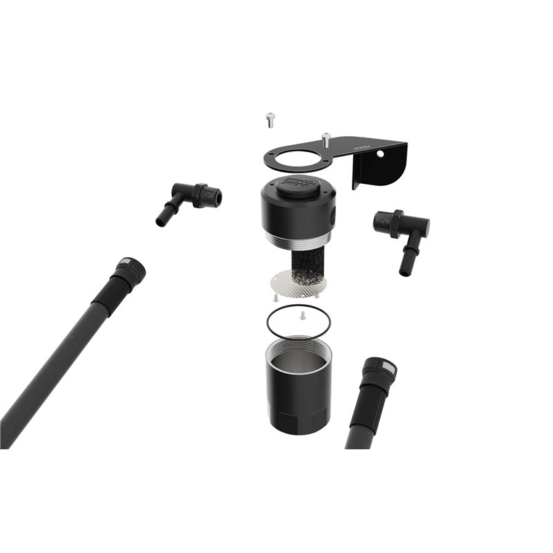 K&N | 81-0804 Catch Can Oil Separator, Chev Silverado 1500, 5.3/6.2L - Cadillac / Chevrolet / GMC 2019-2024