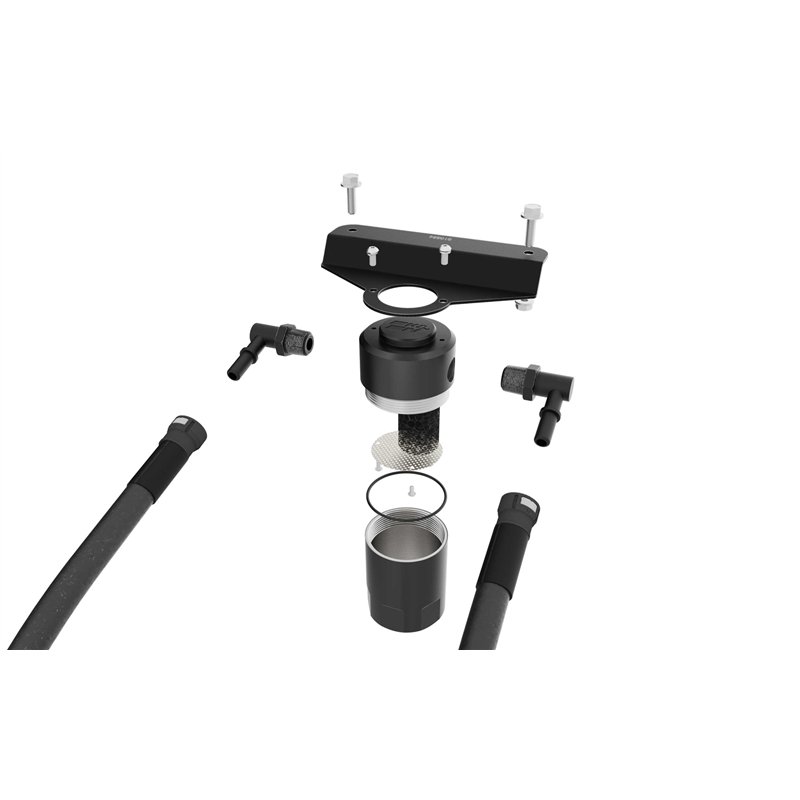 K&N | 81-0805 Catch Can Oil Separator Chev Silverado 1500 5.3/6.2L - Cadillac / Chevrolet / GMC 2014-2020