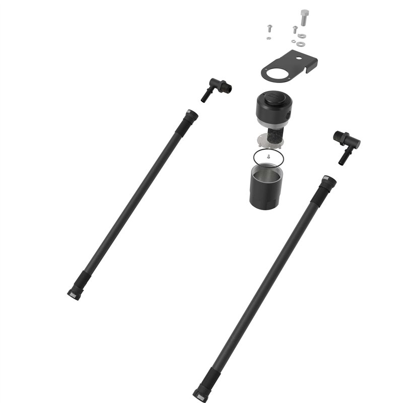K&N | Oil Catch Can - Silverado / Sierra 2500 HD / 3500 HD 6.6L 2020-2025 K&N Oil Catch Can