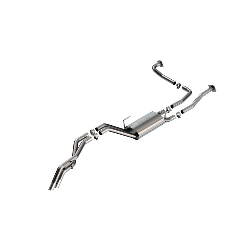 Borla | Cat-Back Exhaust System - S-Type - Frontier 2.5L / 3.8L 2022-2024