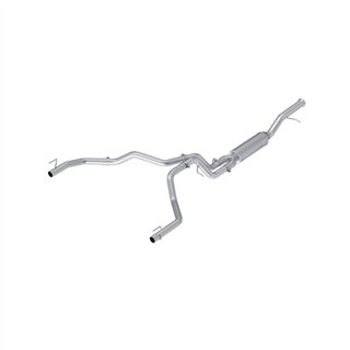 MBRP | MBRP 3-Inch Cat-Back, 2.5-Inch Dual Split Rear, T304, Street. - Escalade 3.0L / 6.2L 2021-2025
