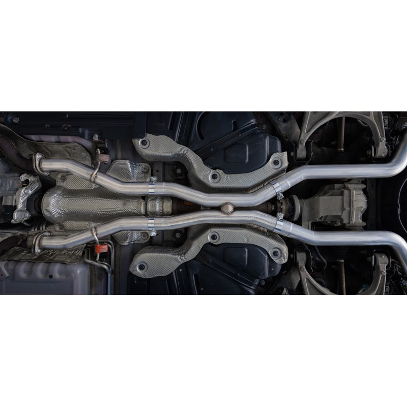 MBRP | MBRP 3inch Cat-Back, Dual Rear Exit, AL, Street - Durango 3.6L / 5.7L 2011-2025