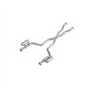 MBRP | MBRP 3inch Cat-Back, Dual Rear Exit, AL, Street - Durango 3.6L / 5.7L 2011-2025
