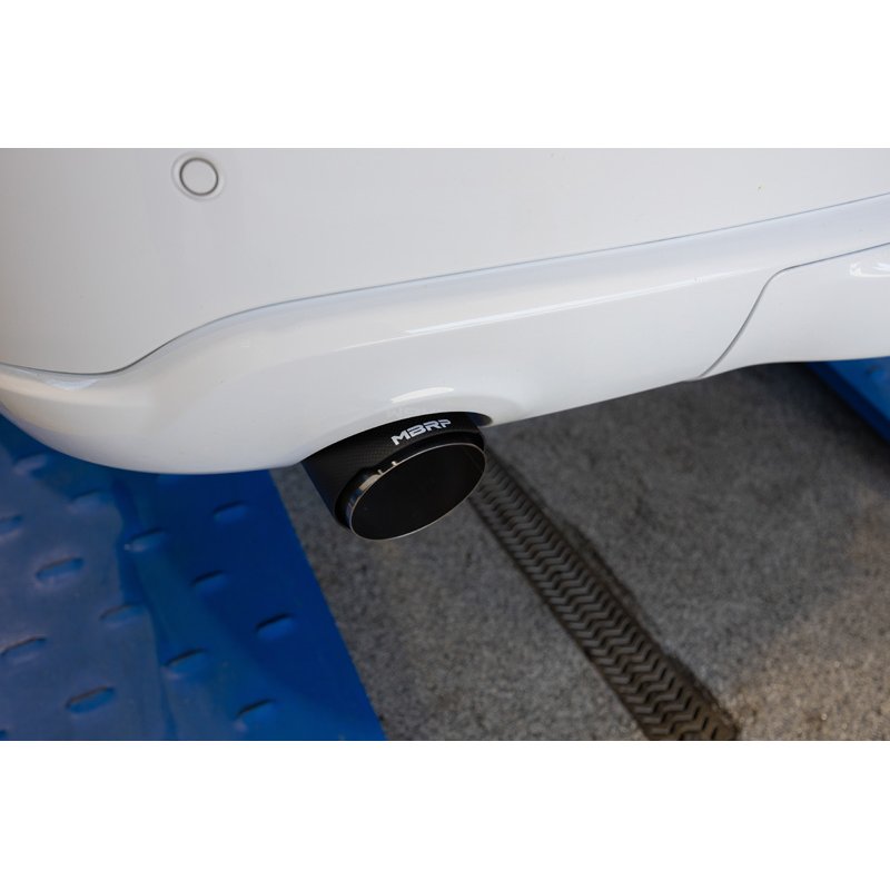 MBRP | MBRP 3in Cat-Back, Dual Rear Exit, T304, CF Tips, Street - Durango 3.6L / 5.7L 2011-2026