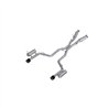 MBRP | MBRP 3in Cat-Back, Dual Rear Exit, T304, CF Tips, Street - Durango 3.6L / 5.7L 2011-2026