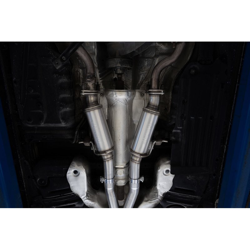 MBRP | MBRP 3inch Cat-Back, Dual Rear Exit, AL, Street - Durango 3.6L / 5.7L 2011-2025