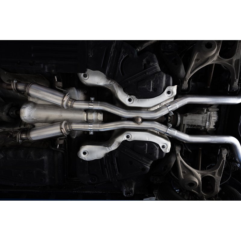 MBRP | MBRP 3inch Cat-Back, Dual Rear Exit, AL, Street - Durango 3.6L / 5.7L 2011-2025