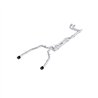 MBRP | MBRP 3-inch Cat-Back Dual Split Rear Exit, T304 with CF Tips. - Ram 1500 3.0T 2025-2026