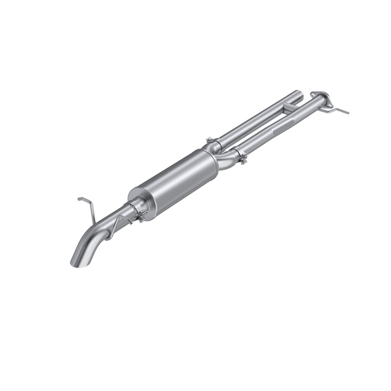 MBRP | MBRP 2.5 Inch Cat-Back, 3 inch Single Rear Turn-Down, T304. - Ranger Lariat / XLT 2.3T / 2.7T 2024-2026
