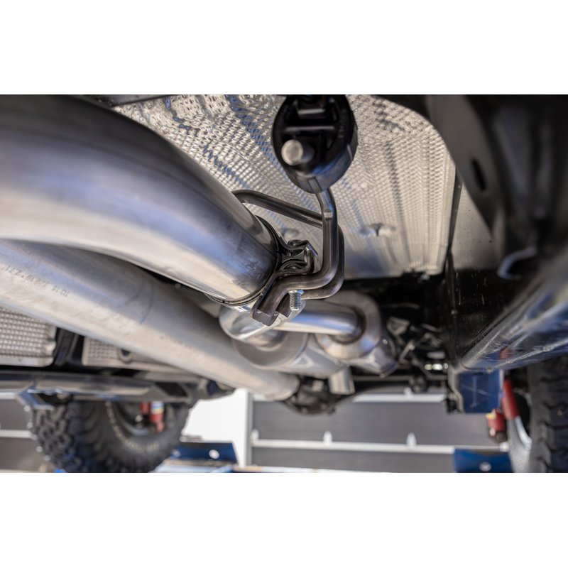 MBRP | MBRP 3in. Pre-Axle Turndown, AL - Tacoma 2.4T 2024-2025