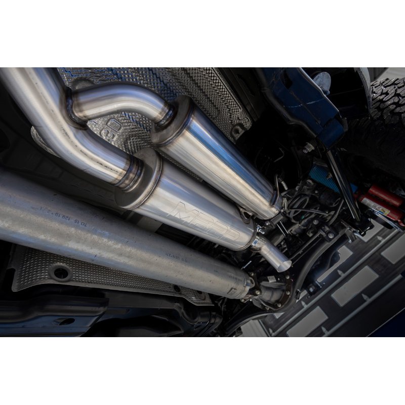 MBRP | MBRP 3in. Pre-Axle Turndown, AL - Tacoma 2.4T 2024-2025