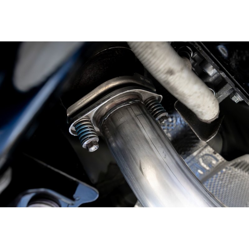 MBRP | MBRP 3in. Pre-Axle Turndown, AL - Tacoma 2.4T 2024-2025
