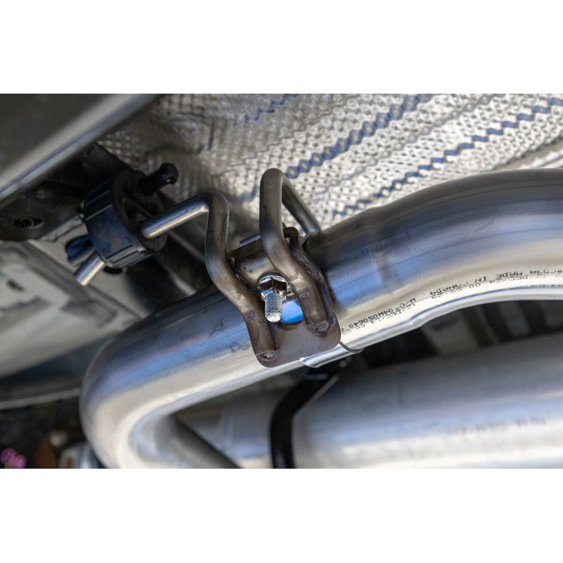 MBRP | MBRP 3in. Pre-Axle Turndown, AL - Tacoma 2.4T 2024-2025