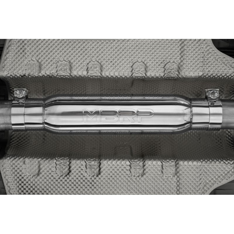 MBRP | Armor Pro Cat Back Exhaust System Carbon Tips - Civic 2.0T 2023-2025