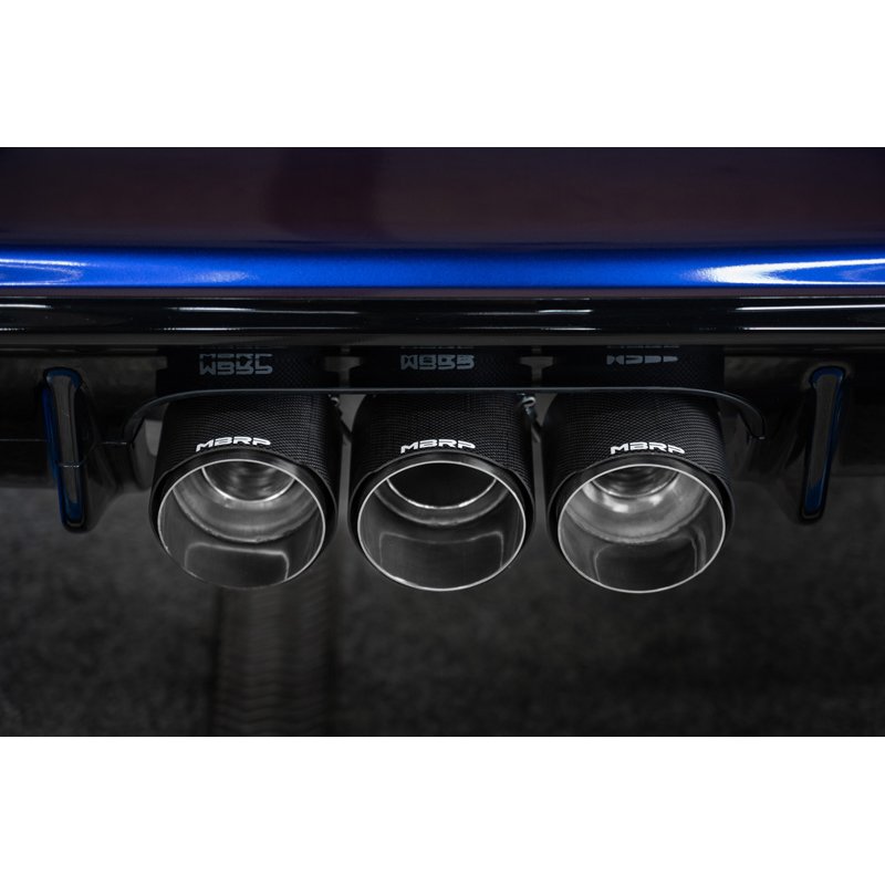 MBRP | Armor Pro Cat Back Exhaust System Carbon Tips - Civic 2.0T 2023-2025
