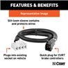 CURT | Trailer Brake Controller Harness - Cadillac / Chevrolet / GMC 2014-2020