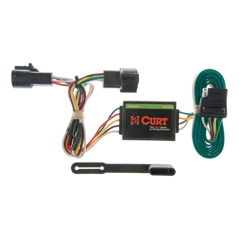 CURT | Custom Wiring, 4-Way Flat Output - B2300 / B2500 / B3000 / B4000 2000-2008
