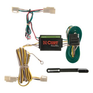CURT | Custom Wiring Harness, 4-Way Flat Output - 4Runner 2.7L / 3.4L 1996-2002
