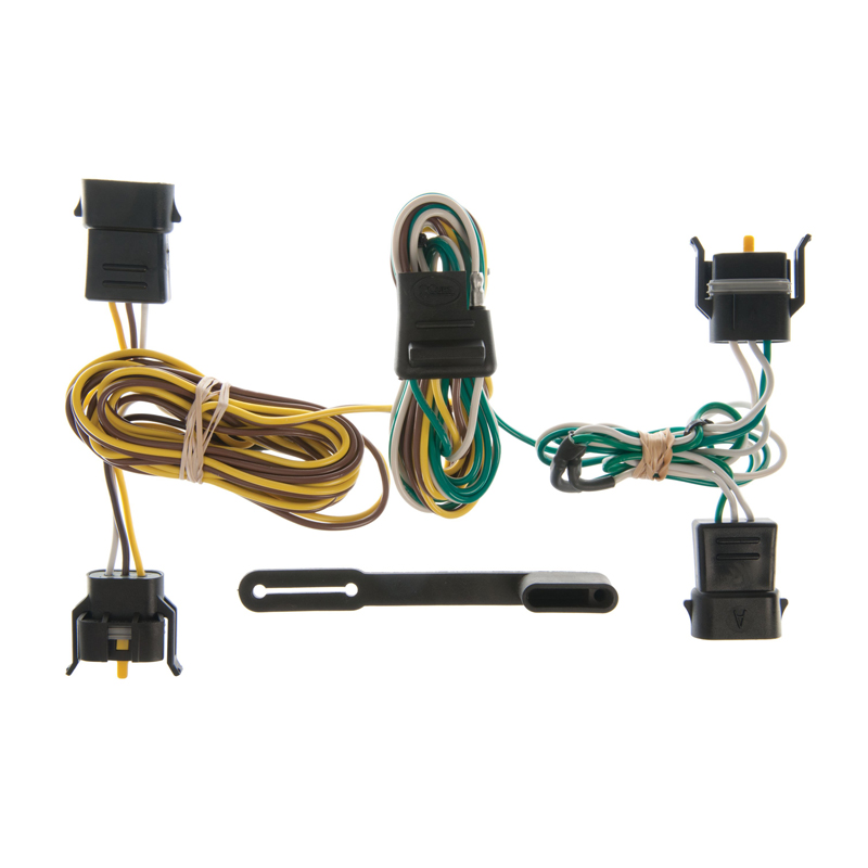 CURT | Custom Wiring Harness, 4-Way Flat Output - Ford / Lincoln / Mercury 2000-2004 CURT Electrical & Wiring