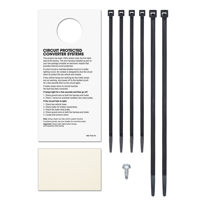 CURT | Custom Wiring Harness, 4-Way Flat Output CURT Electrical & Wiring