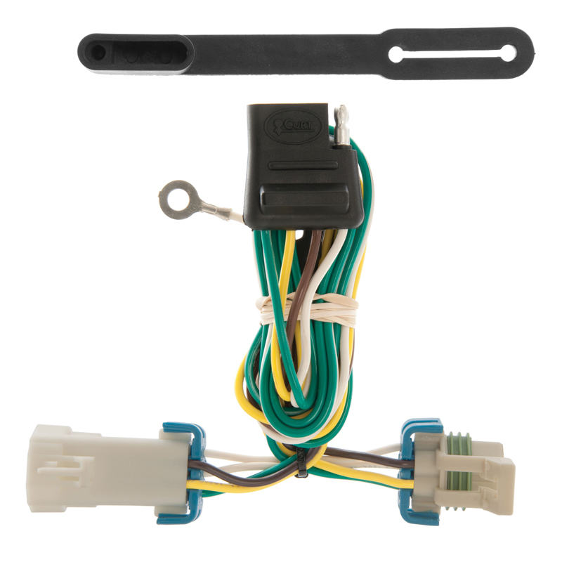 CURT | Custom Wiring, 4-Way Flat - Sonoma 2.2L / 4.3L 1998-2004 CURT Electrical & Wiring