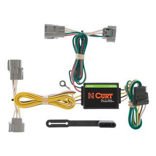 CURT | Custom Wiring Harness, 4-Way Flat Output - Tacoma 2.7L / 4.0L 2005-2015 CURT Electrical & Wiring